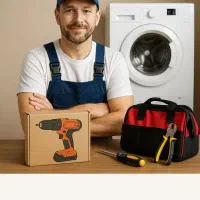 تعمیر لوازم خانگی  تضمینی وفروش قرص ماشین لباسشویی