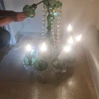لوستر کریستال چک طلاکوب