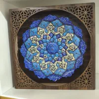 بشقاب میناکاری