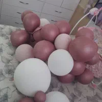 بادکنک آماده تم صورتی