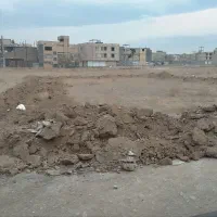 زمین منزل آباد پشت پمپ بنزین