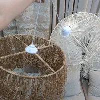 لوستر حصیری|لوستر و چراغ آویز|تهران, فردوسی|دیوار