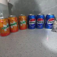نوشابه قوطی پپسی