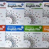 کتاب زبان American English file third edition