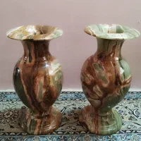 گلدان سنگی مرمر