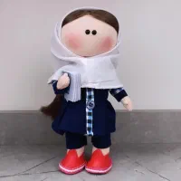 عروسک روسی دست ساز دانش اموز