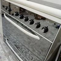 اجاق گاز فردار سفید لعابی
