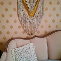 دیوارکوب  مکرومه
