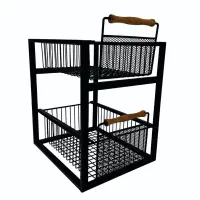 نظمدهنده کابینت دو طبقه کشویی