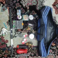 لنسر ماهیگیری قلاب  حرفه ای مدل آلبا استار کره ای