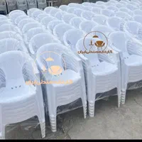 صندلی پلاستیکی و میز تمام پلاستیکی پایه فلزی کد5ty