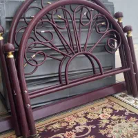 تخت خواب یک نفره فلزی با خوشخواب