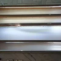 دو عدد ویترین با نورپردازی Led