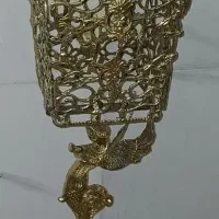 سطل پایه دار و جا دستمالی برنجی4500000