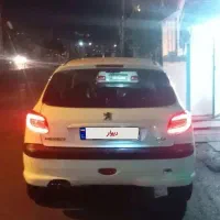 ۲۰۶ تیپ ۳ مدل ۱۳۹۸سالم مرتب