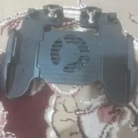 دسته بازی گیمینگ با فن خنک کننده درحد نو