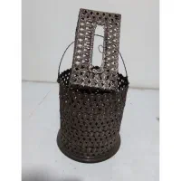 ست سطل آشغال + جای دستمال کاغذی مسی