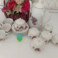 سرویس چایخوری گل‌سرخ‌