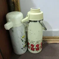 ۲ تا فلاسک ۳ لیتری پمپی