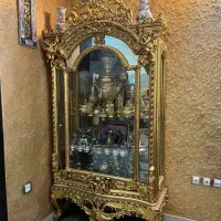 ویترین چوب گردو قدیمی