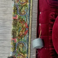 تابلو فرش نیمه کاره...