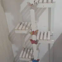 استند گل چوبی