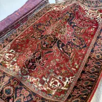 فرش هریس نقشه هندسی دستباف
