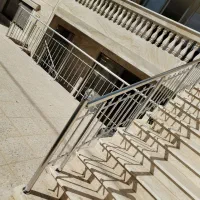 نرده راه پله استیل