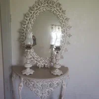 آینه و شمعدان