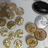 ( سکه گردن بند عطیقه قیمت مناسب)