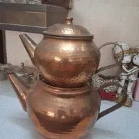 کتری و قوری مسی