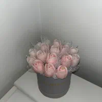 گل شمع رز لاکچری