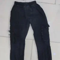 شلوار اسلش زغال سنگی