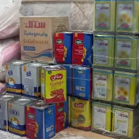 برنج و روغن جامد روغن مایع