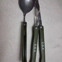 ست قاشق و چنگال سفری