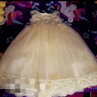 لباس مجلسی دخترانه زرد لیمویی کره ای نباتی