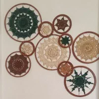 ماندالا دیوار کوب