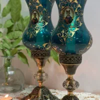 انواع شمعدان و آباژور دست ساز