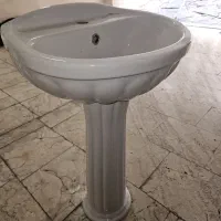 روشویی پایه دار نیلوفر طرح گلسار 50