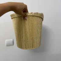 کاور کوسن نو سطل زباله رافیا