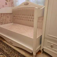 تخت کودک و نوجوان همراه با تشک برند آپادانا