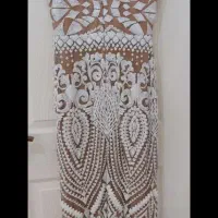 لباس مجلسی ترک ،کارشده،کت کراپ و تاپ و دامن ترک