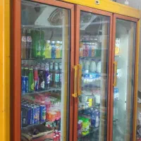 یخچال ایستاده سه درب فروشگاهی