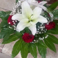 سبد گل طبیعی