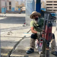 کرگیری برش بتن مغزه گیری