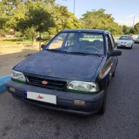 پراید مدل ۸۳ رنگ یشمی