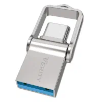 فلش ۶۴ گیگ USB 3 با تایپ سی و گارانتی و تخفیف