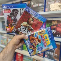 دیسک بازی Crash و Red dead و Overcooked