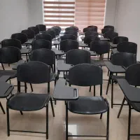 صندلی دسته دار فایبرگلاس دانشجویی محصلی