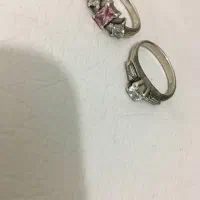 انگشتر و گوشواره نقره